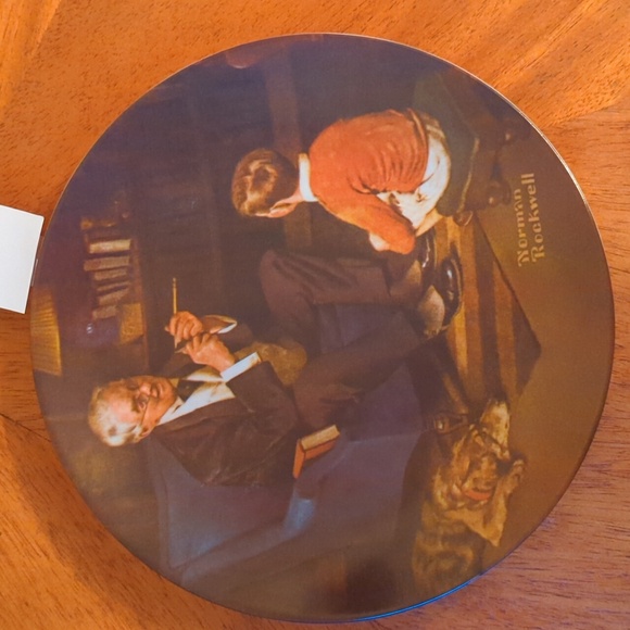 Extremely rare Norman Rockwell collectible plate. 1982 - Picture 1 of 3